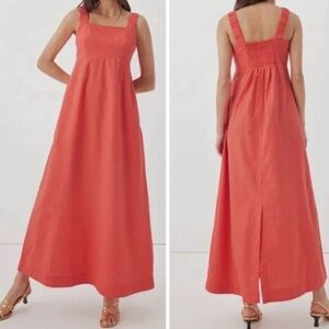 Pact canopy linen blend dress size xs
